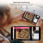 Cámara inalámbrica AtomStack AC2 para máquina de corte y grabado láser