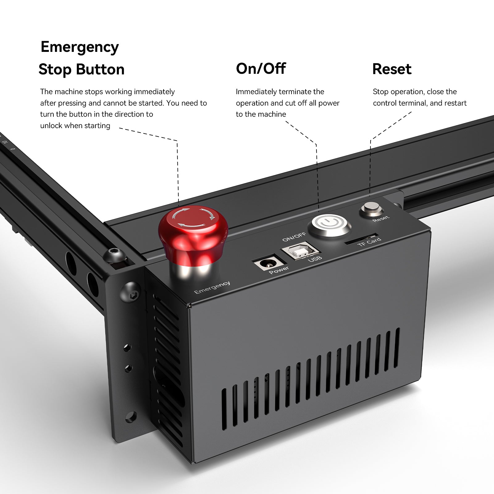 【Remis à neuf】 Graveur laser A10