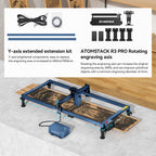 AtomStack Laser Engraving Area Extension Kit for A10 PRO(Blue-black)