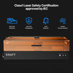AtomStack Kraft Dual-laser Engraver 20W Diode + 1.2W IR