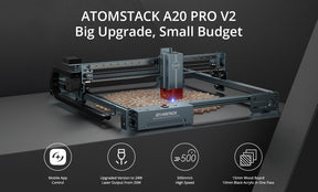 AtomStack Ace Pro V2 Lasergravierer (A20 Pro V2 / A10 Pro V2)