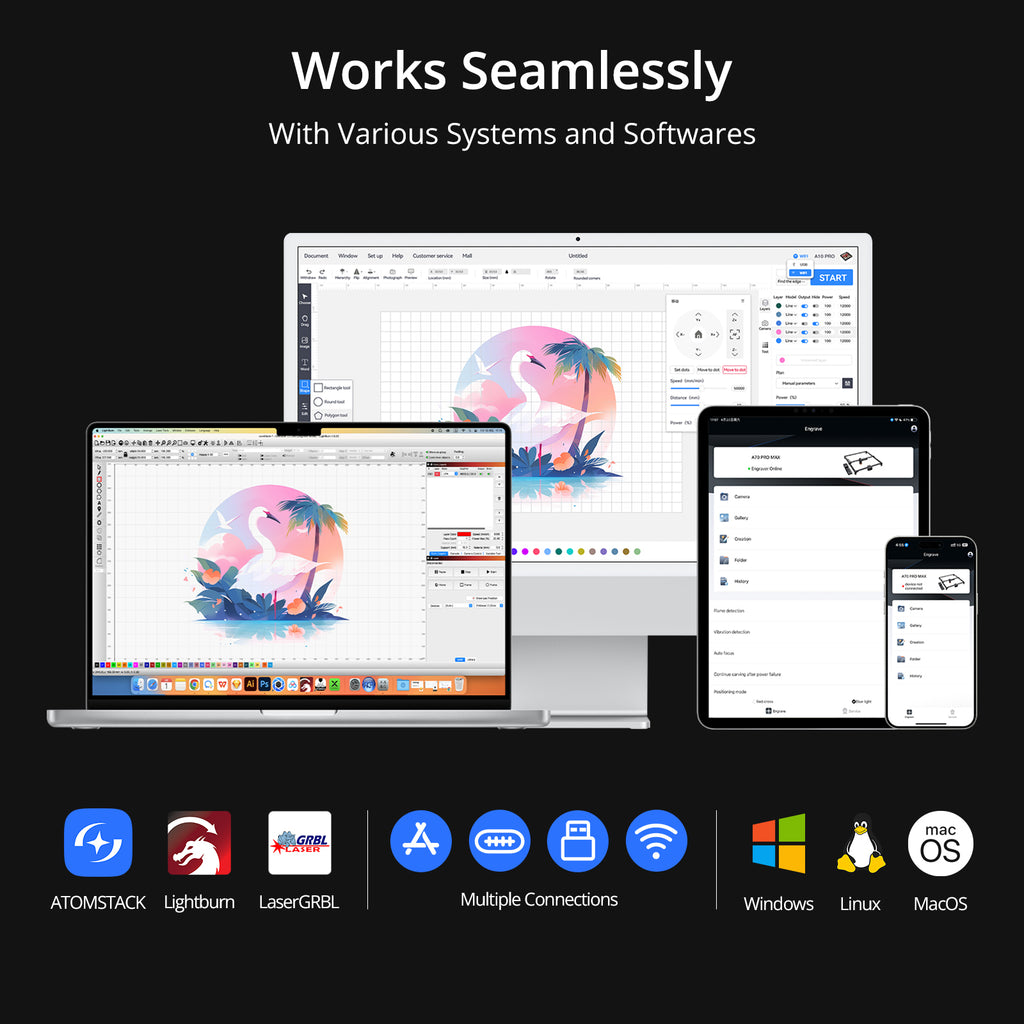 AtomStack A70 Max Laserschneider