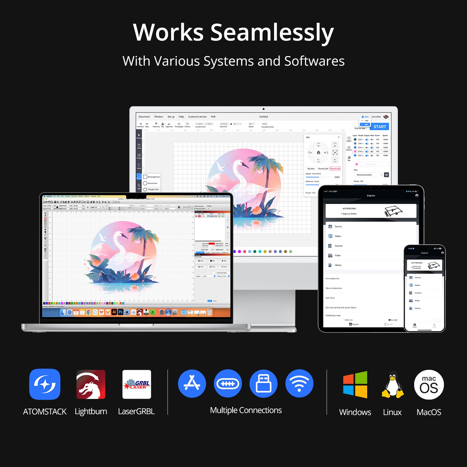 AtomStack A70 Max Laserschneider