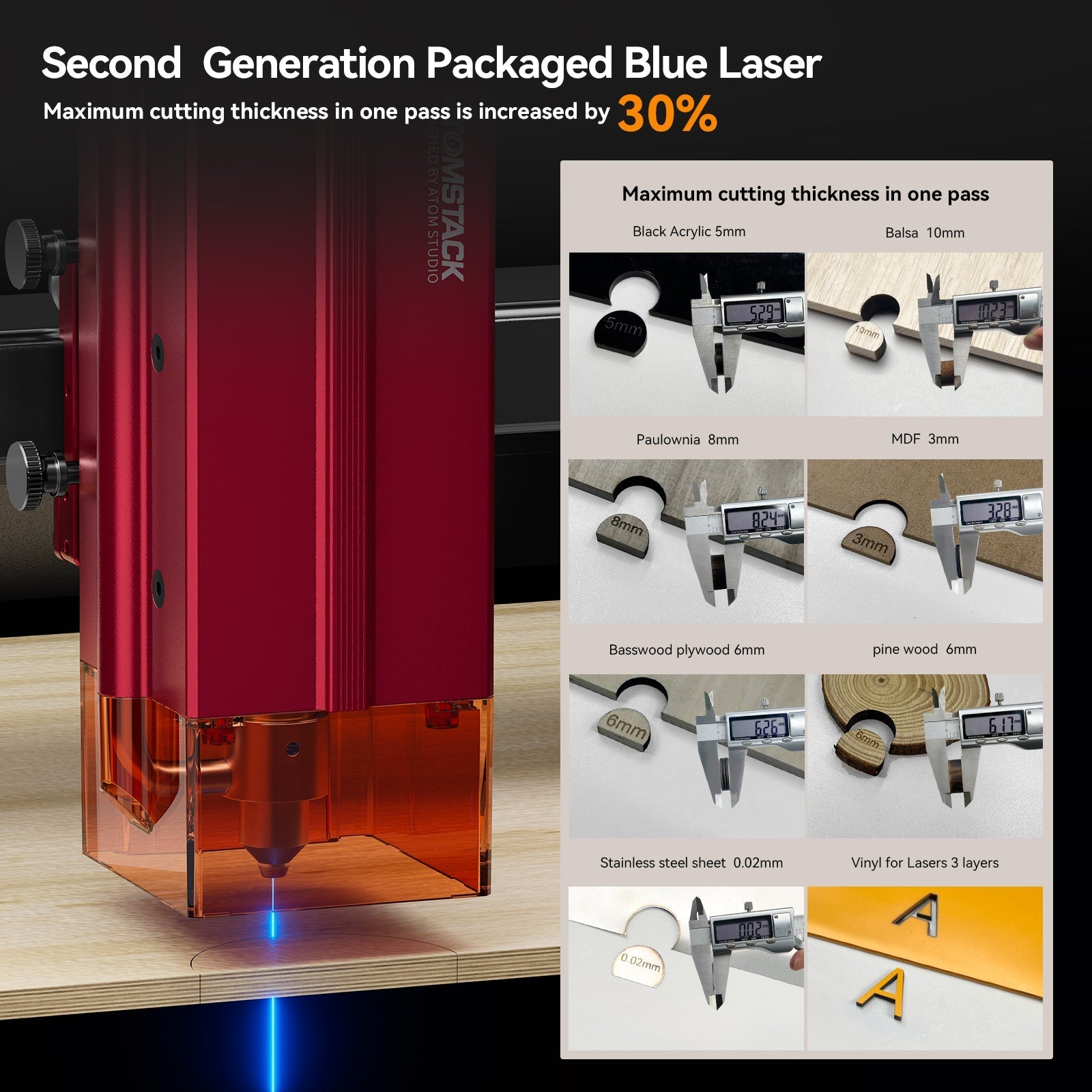 Grabador láser AtomStack X12 PRO