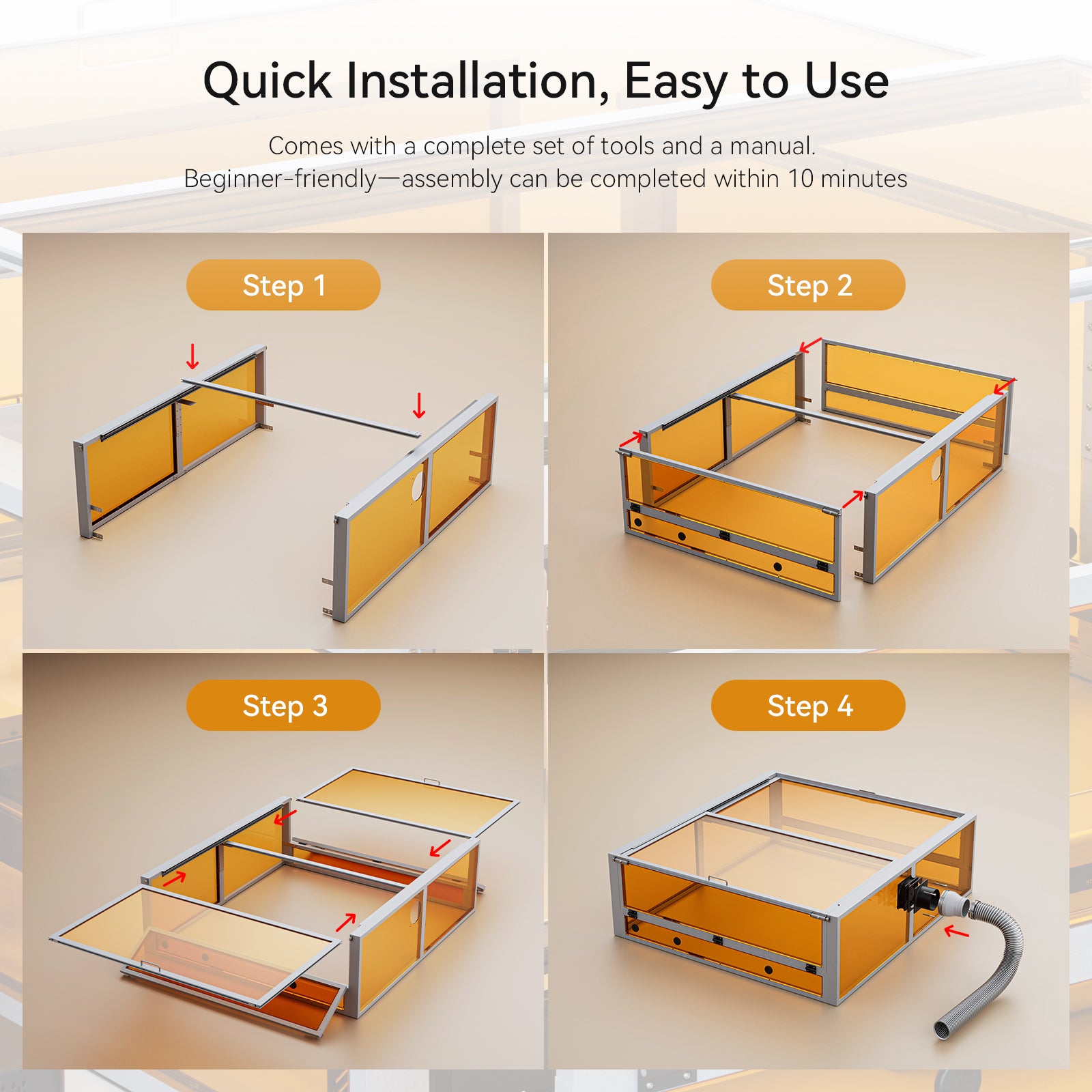 AtomStack B4 Enclosure(For A70 Max/Glacier)