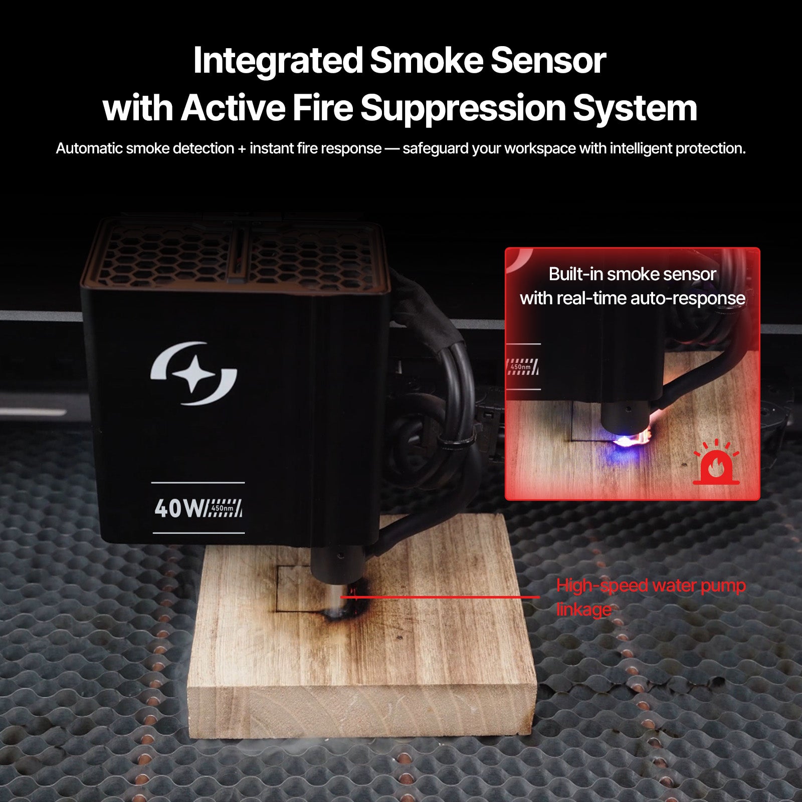 AtomStack Kraft Lite 40W Diode Laser Engraver