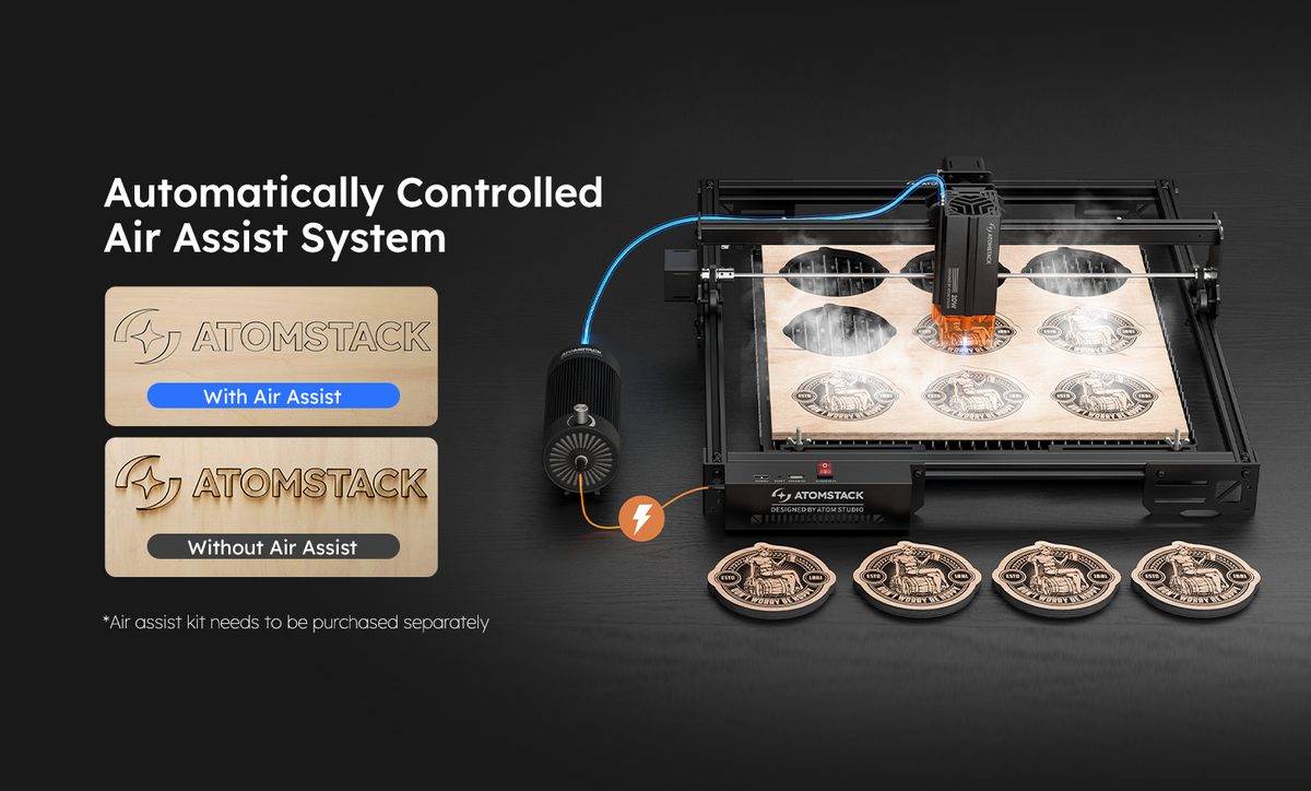 Atomstack A10 Riser AtomStack A10 Pro V2 Laser Engraver