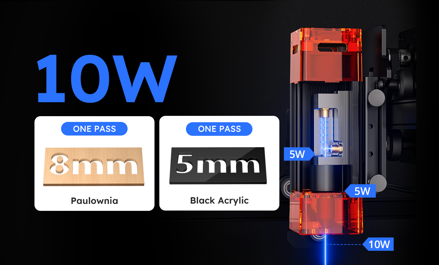 AtomStack Ace Pro V2 Lasergravierer (A20 Pro V2 / A10 Pro V2)