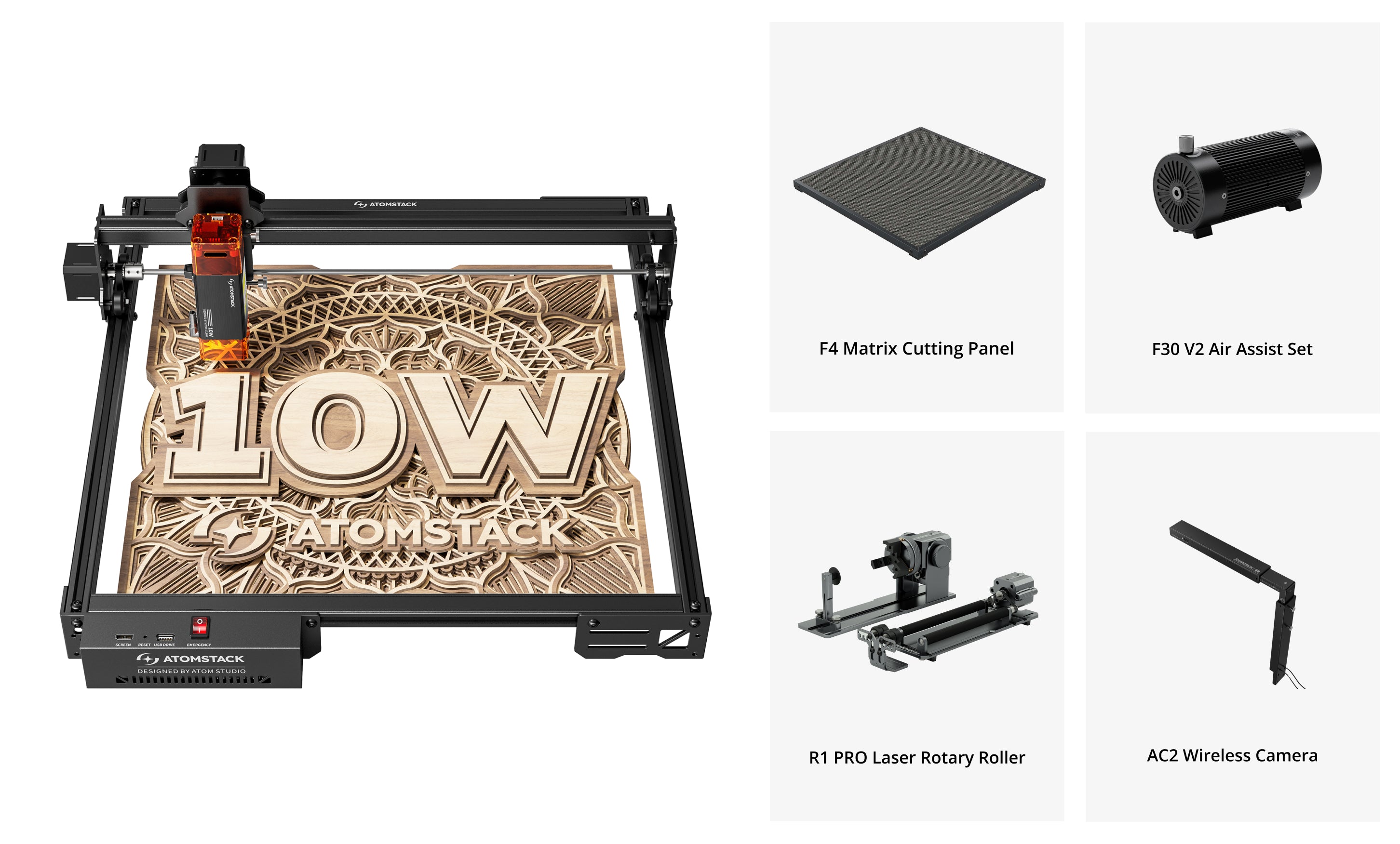 AtomStack A10 Pro V2 Laser Engraver