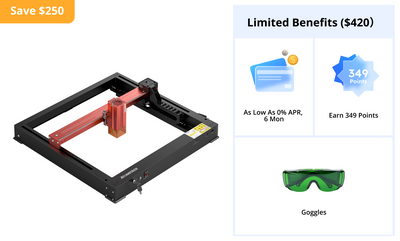 【Refurbished】A12 PRO Optical Power 12W Laser Engraver
