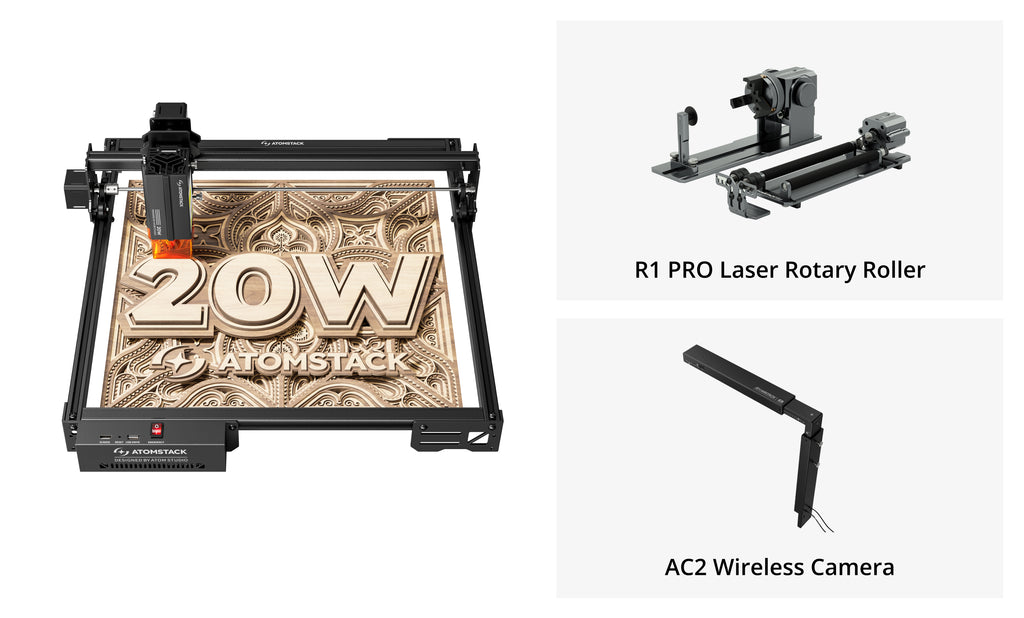 【Überholt】A20 Pro V2 Lasergravierer