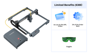 AtomStack A20 Pro 1064nm 20W Fiber Laser Marking And Engraving Machine