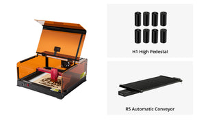 AtomStack A24 Ultra Optical Power 24W Unibody Frame Laser Engraver