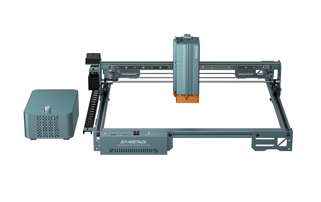 AtomStack A40 Pro V2 Laser Engraver with F60 Air Assist Kit