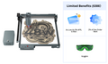 【99% New Refurbished】A40 Pro V2 Laser Engraver with F60 Air Assist Kit