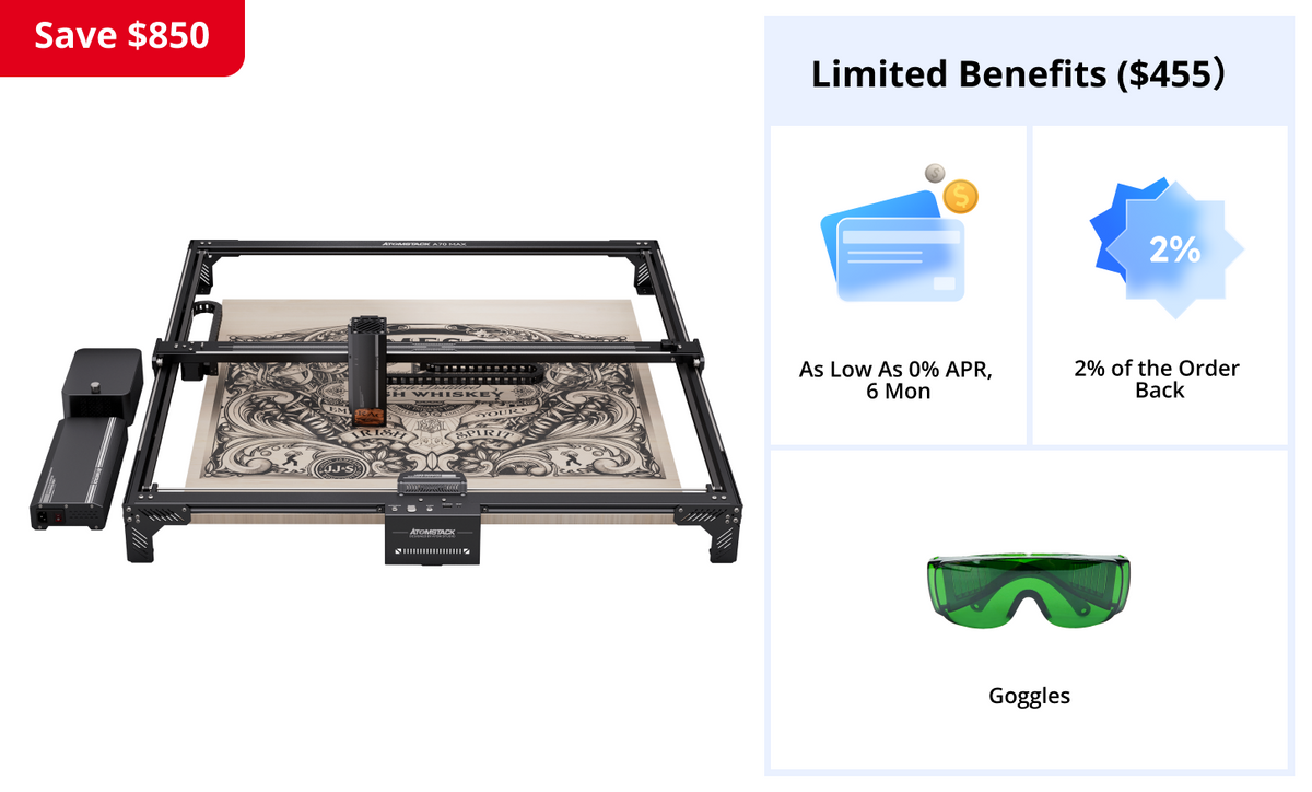 AtomStack A70 Max Laser Cutter