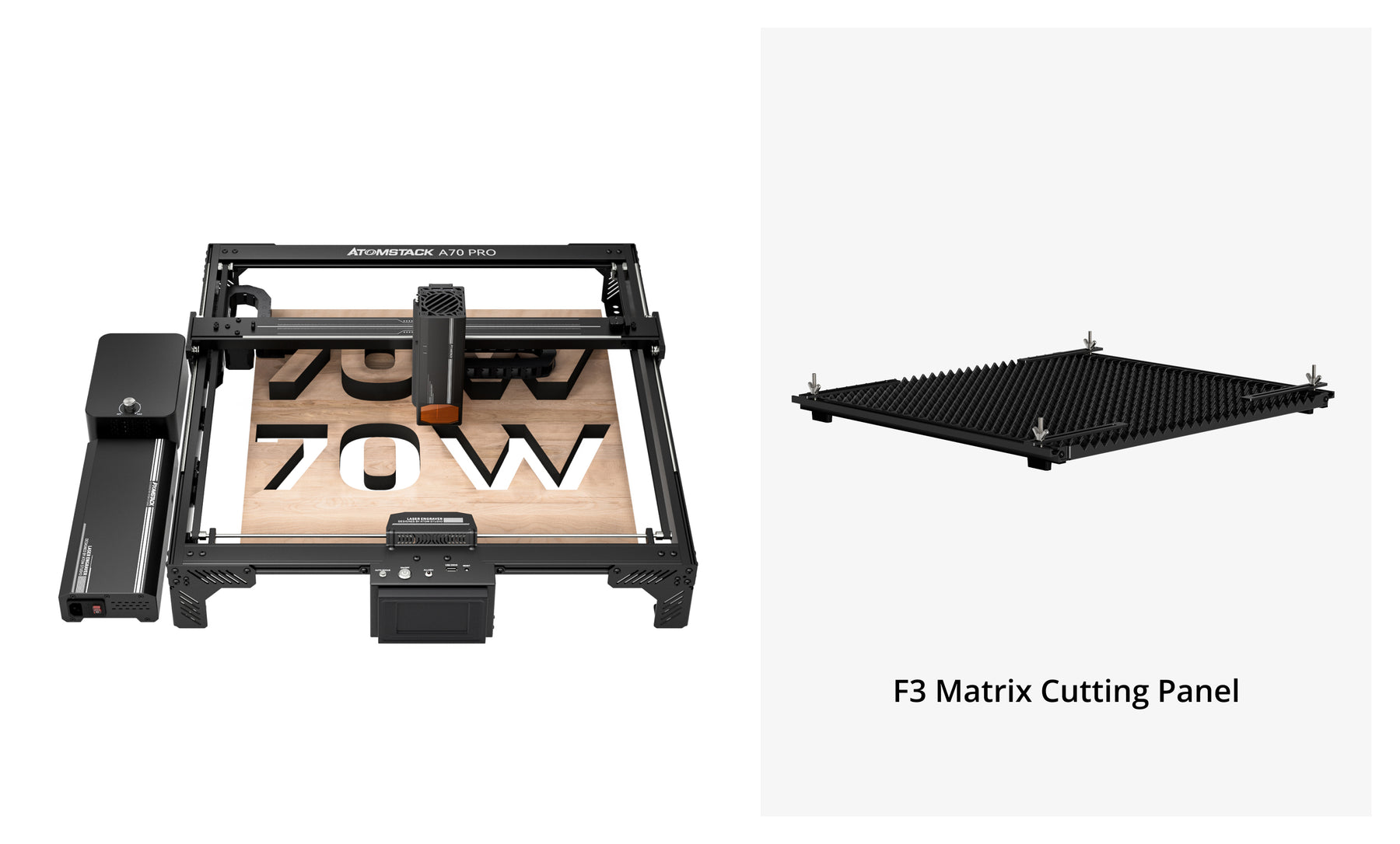 AtomStack A70 Pro Lasergravur- und Schneidemaschine