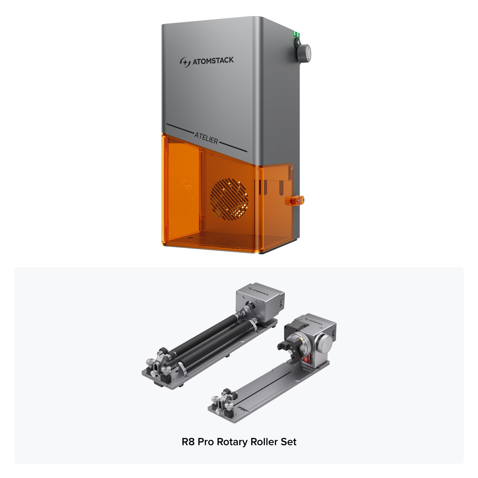 AtomStack Atelier AI Diode Laser Engraver with Built-in Camera