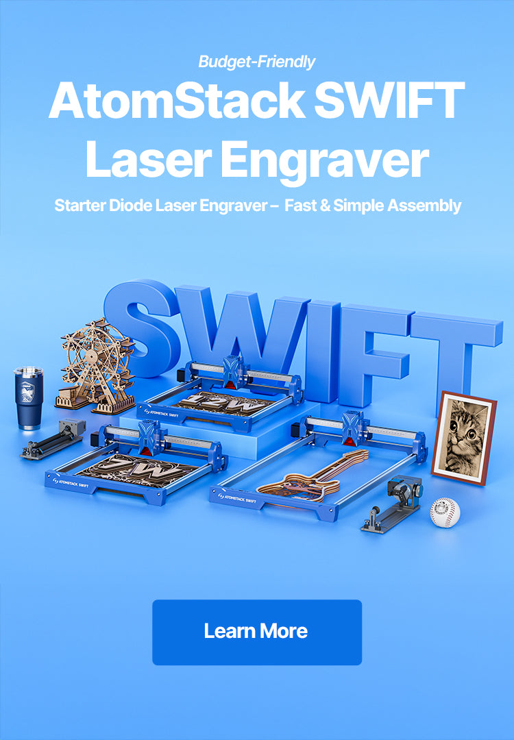 Best Deal – AtomStack Swift 7W/12W Laser Engraver