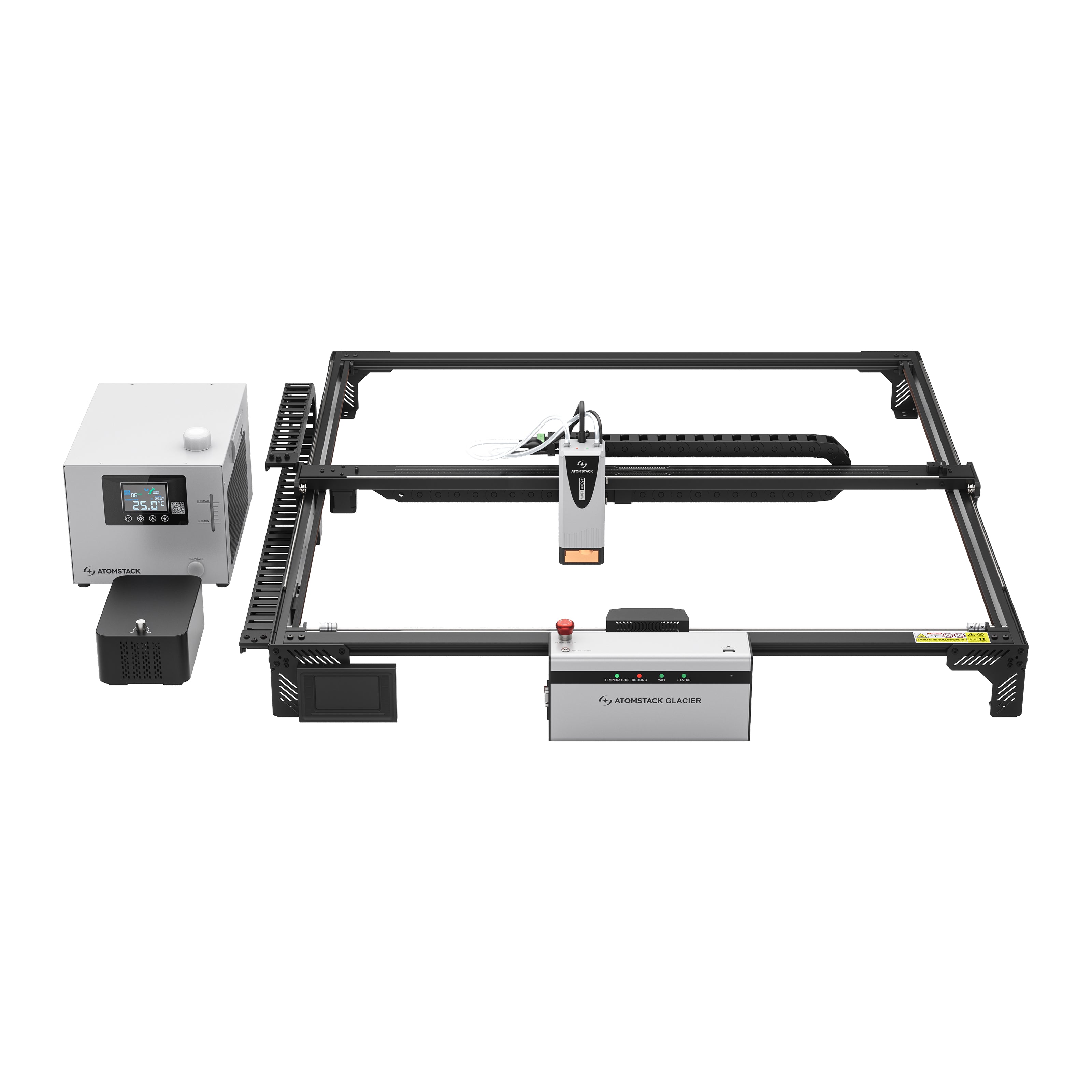 AtomStack Glacier 120W/90W Water-Cooled Diode Laser Engraver