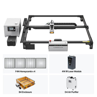 Incisore laser a diodi raffreddato ad acqua AtomStack Glacier 120W/90W