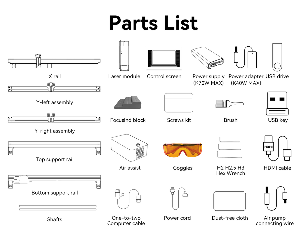 iKier K70 Max Laser Engraver