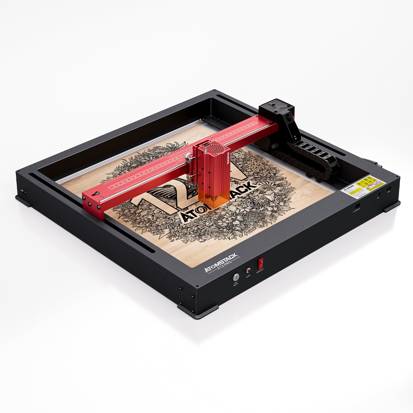 AtomStack A12/X12 Ultra Unibody Frame Laser Engraver