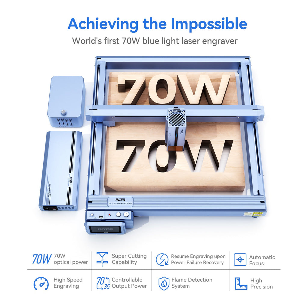 iKier K1 Pro Max 70W Laser Engraver