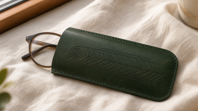 Leather Glasses Case