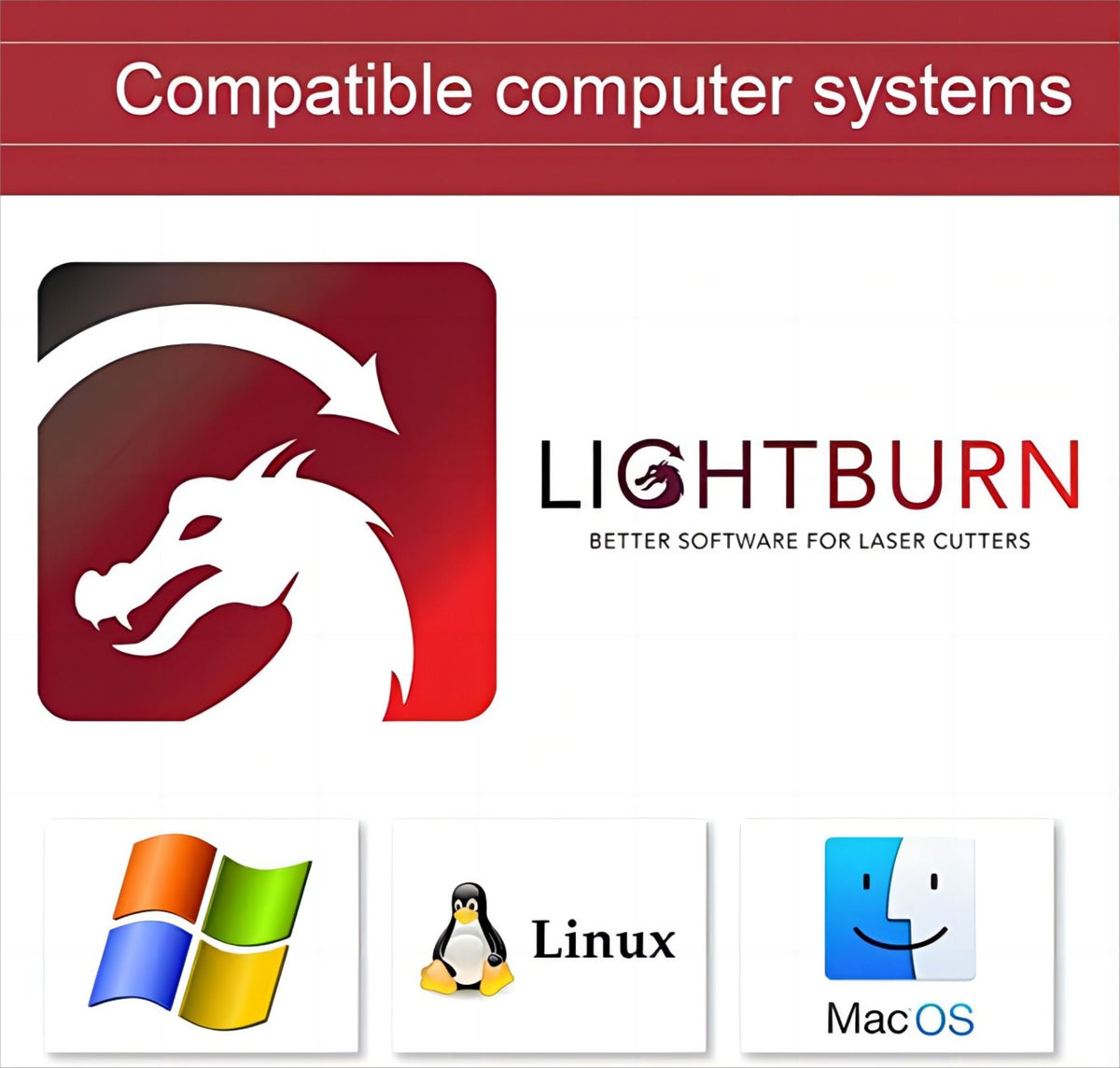 Lightburn Software - Clé de licence Gcode, pour la plupart des machines de gravure laser à diode du marché