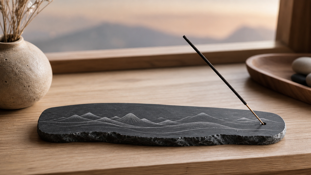 Rock Incense Holder