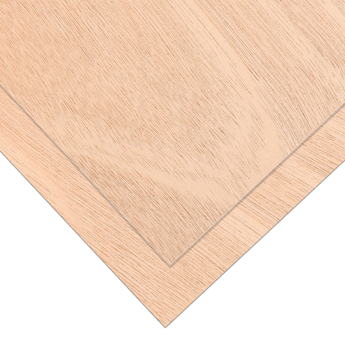 6 Stück Mahagoni-Sperrholz, 12 x 12, unbehandeltes Holz für Lasergravur, CNC-Schneiden, Basteln, Malen
