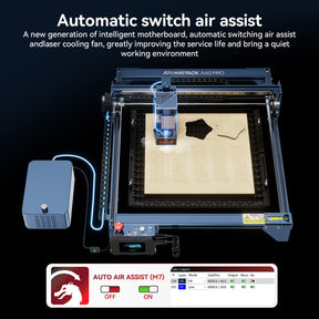 AtomStack A40 Pro automatic smart switch of air assist