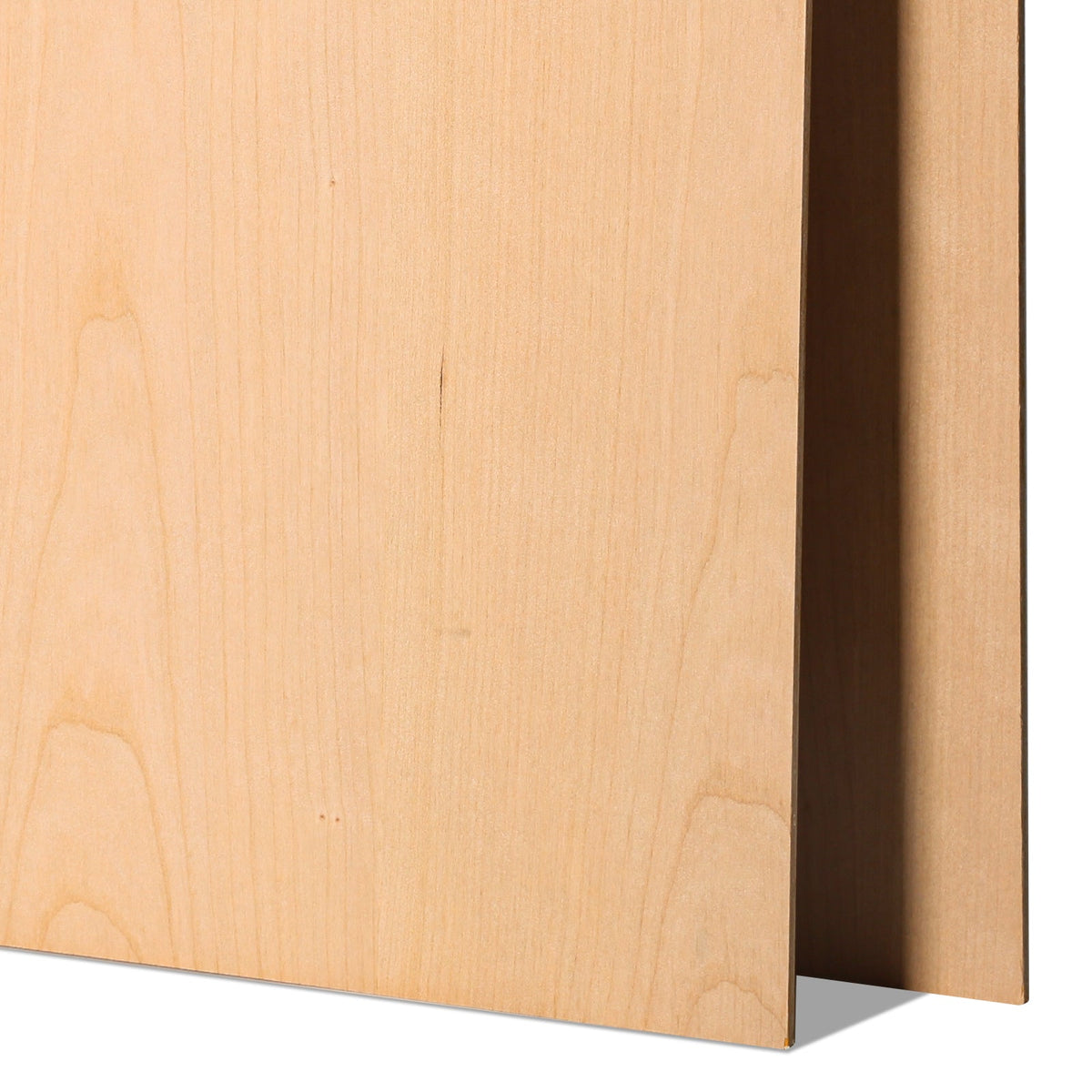 6 Stück Kirschholz-Sperrholz, 12 x 12, unbehandeltes Holz zum Basteln, Lasergravieren, Schneiden, Malen