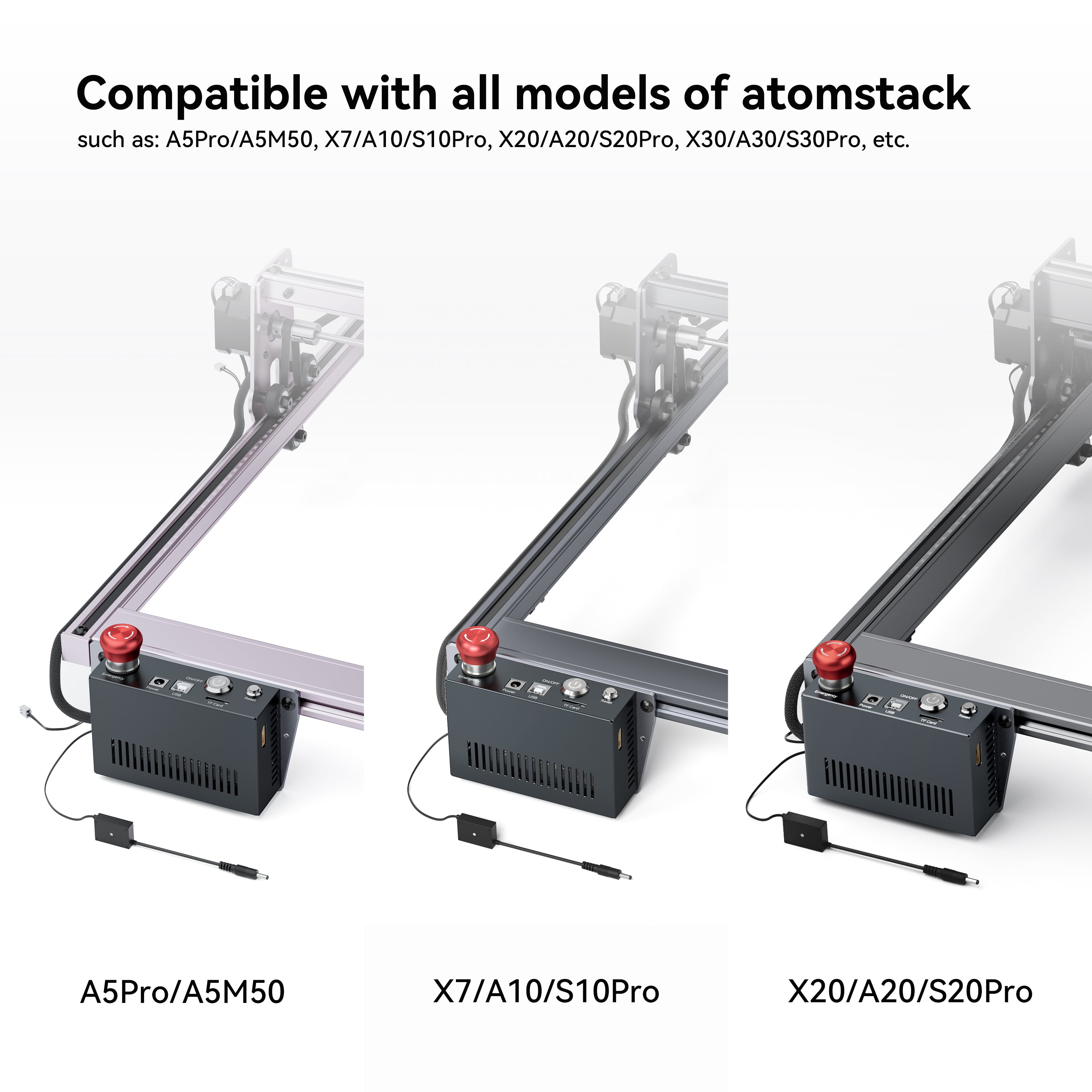 AtomStack AIC1 Auto Air Assist System(Tin Color)