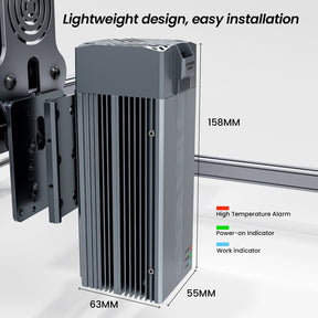 AtomStack R30 V2 Verbessertes Infrarot-Lasermodul – Lasergravurkopf für Metall und Kunststoff