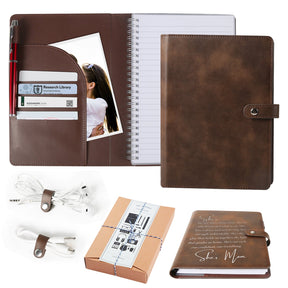 Refillable Leather Journal for Men and Women A5 Notebook 5.9 x 8.4 Vintage Diary