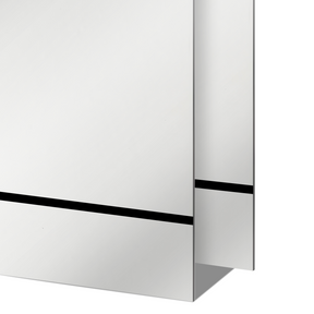 4 Stück 30,5 x 20,3 cm große, individuell gestaltete Spiegelplatten-DIY-Schilder für das Heimbüro