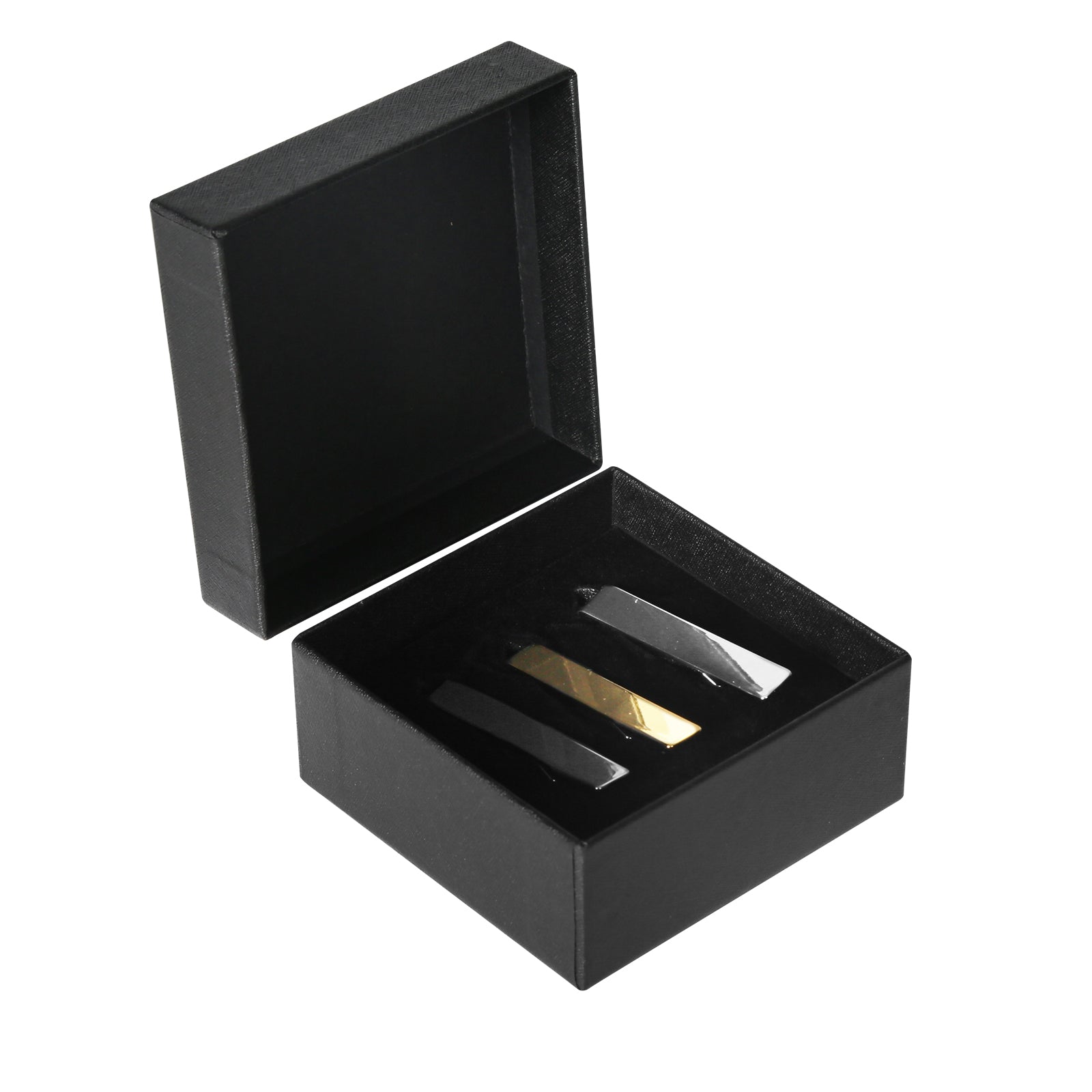 Personalized Tie Clip Stainless Steel Custom Engraved Tie Clips for Men Gift with Gift Box