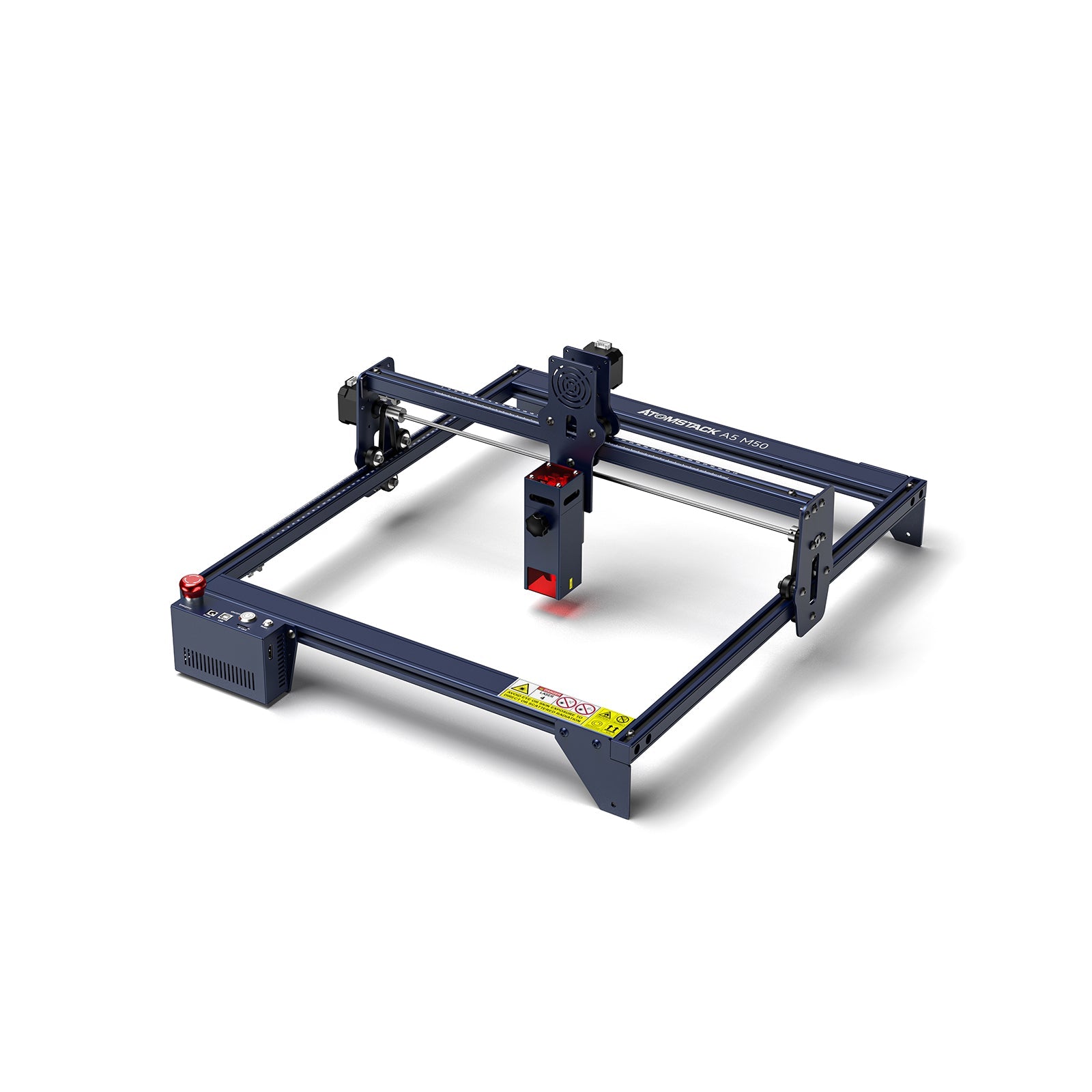 Grabador láser AtomStack A5 M50 reacondicionado, máquina cortadora de grabado DIY de 5W para madera, Metal y cuero