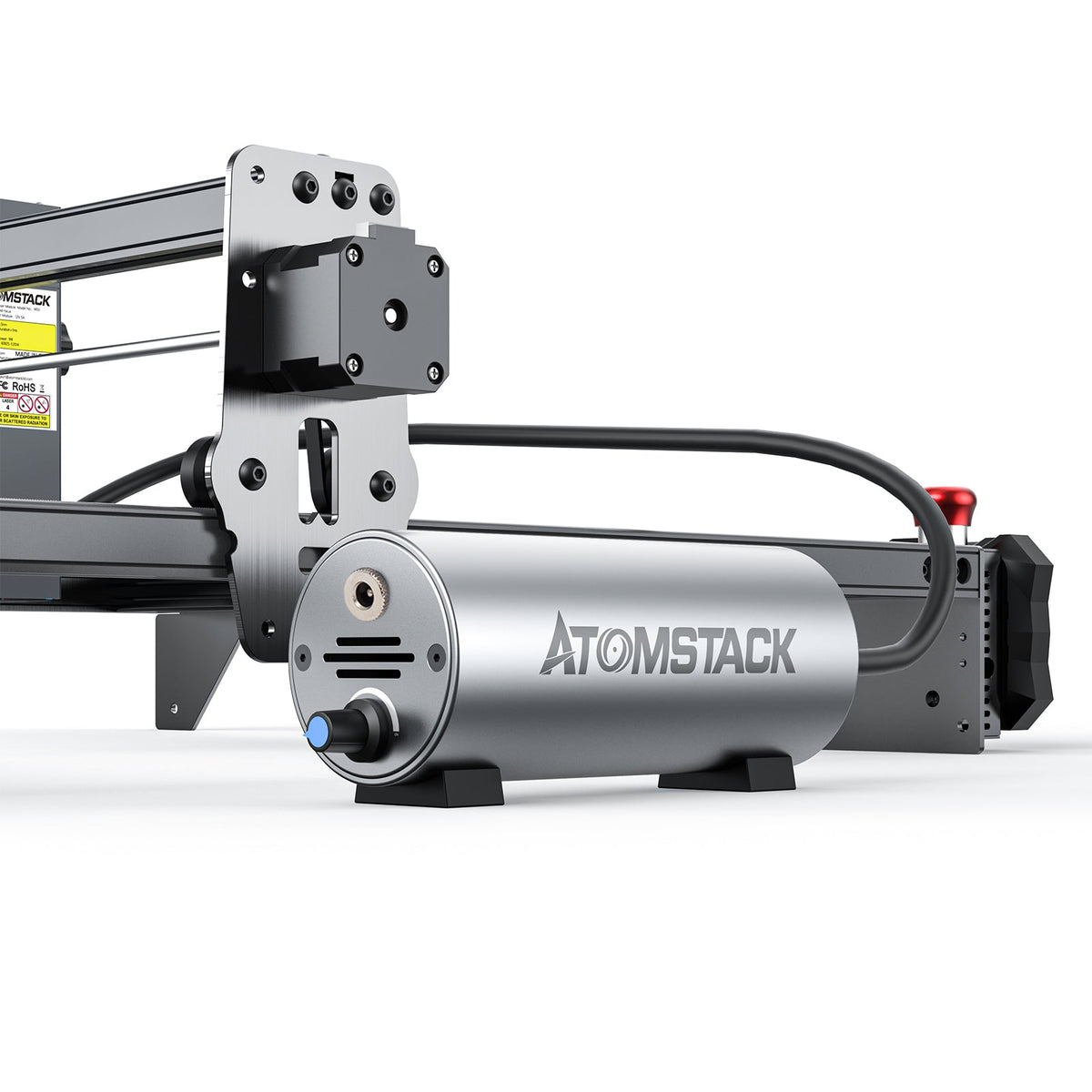 Ensemble d'assistance pneumatique AtomStack F30 pour machine de gravure et de découpe laser