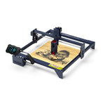 Grabador láser AtomStack A5 M50 PRO reacondicionado, máquina cortadora de grabado de 5W para madera y metal, 410x400mm