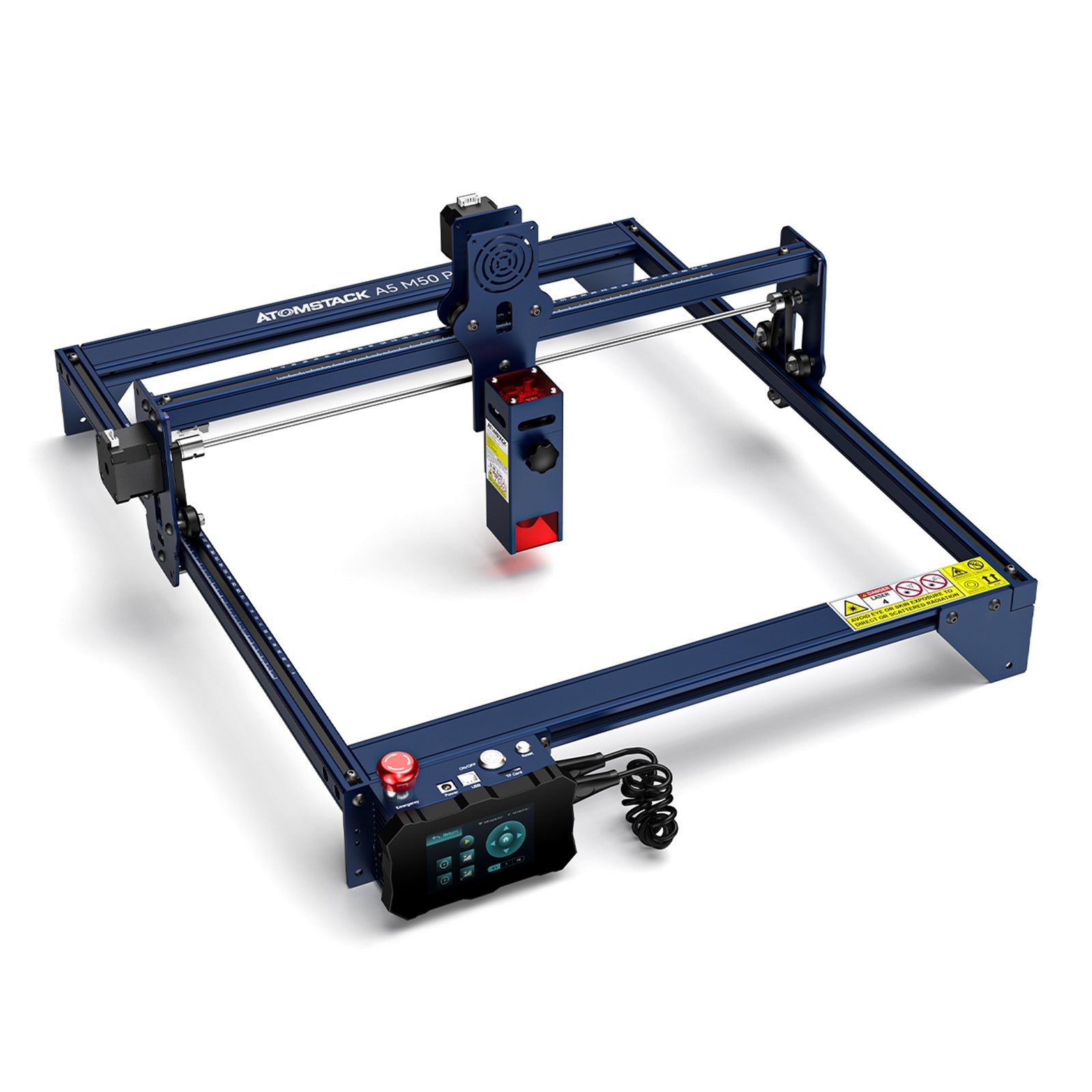 Refurbished A5 M50 PRO Laser Engraver 5W Engraving Cutting Machine Wood Metal 410x400mm